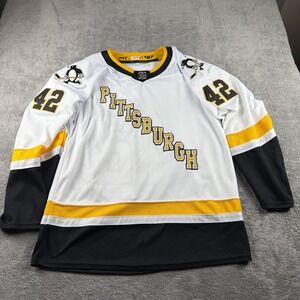 Kapanen Pittsburgh Penguins Reverse Retro NHL‎ Hockey Jersey 42
